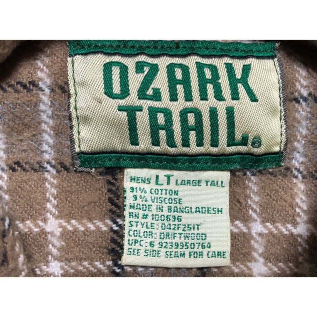 OZARK TRAIL（オザークトレイル）チェック　ネルシャツ【E2986-007】 メンズのトップス(シャツ)の商品写真