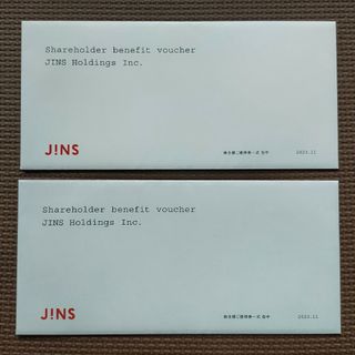 JINS★株主優待券 2枚 18000円分(ショッピング)