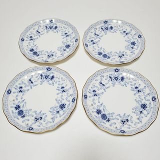 ナルミ(NARUMI)のNARUMI ナルミ ミラノ 17cm パン皿 4枚セット　未使用品(食器)