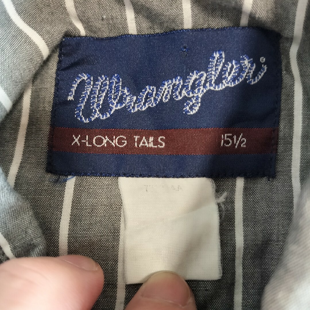 Wrangler(ラングラー)の【C162】ラングラー 90s ウエスタン半袖シャツ USA古着 ビンテージ メンズのトップス(シャツ)の商品写真