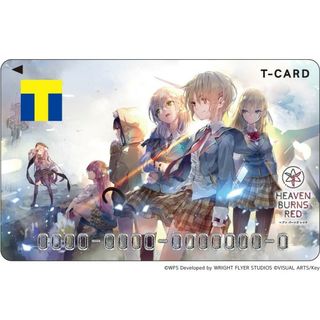 ヘブンバーンズレッド ヘブバン Tカード Vポイント 新品未開封 未登録(カード)