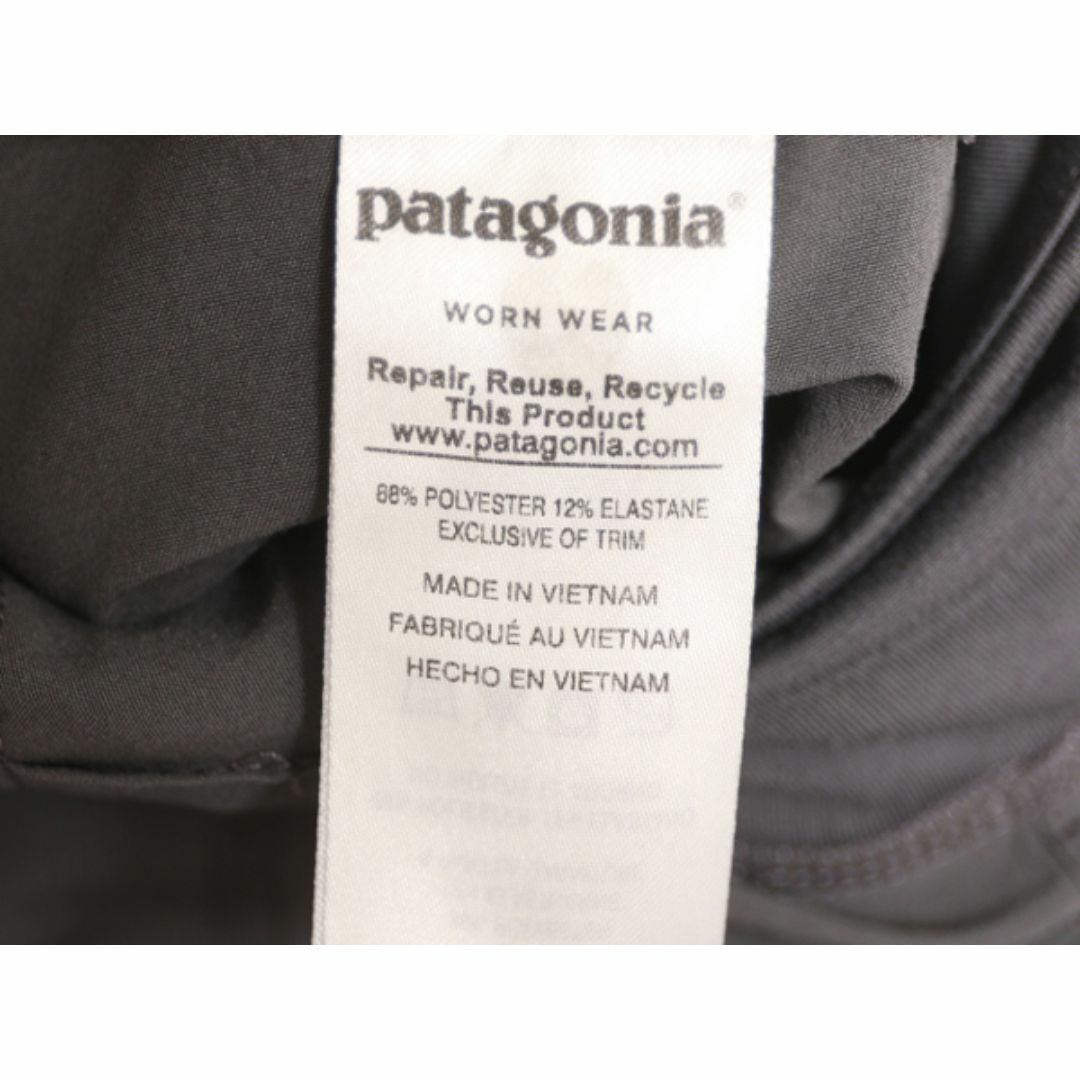 patagonia(パタゴニア)の18年製 パタゴニア ハッピー ハイク ステューディオ パンツ レディース S / 古着 Patagonia アウトドア トレイル ストレッチ 薄手 無地 灰  レディースのパンツ(その他)の商品写真