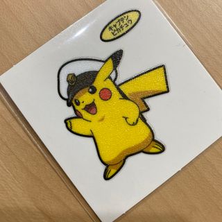 ポケモン(ポケモン)のポケモンパンシール　202弾キャプテンピカチュウ　1枚(キャラクターグッズ)