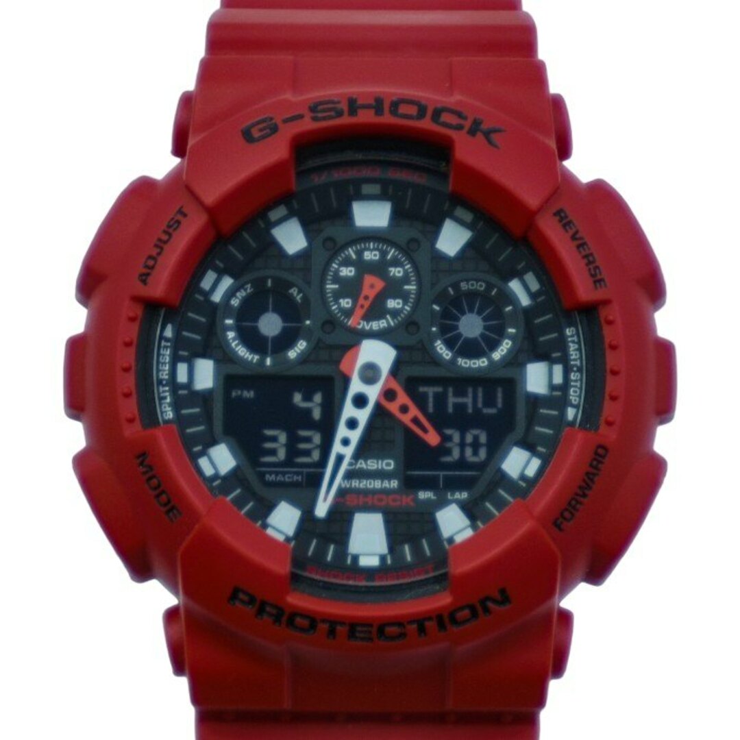 G-SHOCK(ジーショック)のCASIO 腕時計 G-SHOCK ジーショック GA-100B-4AJF 中古 a1 メンズの時計(腕時計(アナログ))の商品写真