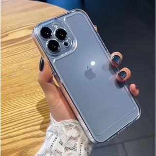 【セール中】iPhone14plus 透明 クリア 頑丈 ハードカバー シンプル