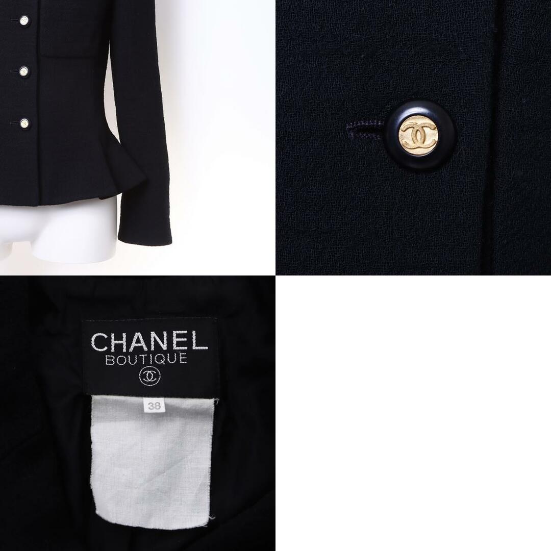 CHANEL(シャネル)のシャネル CHANEL ココボタン ジャケット ウール レディースのジャケット/アウター(その他)の商品写真