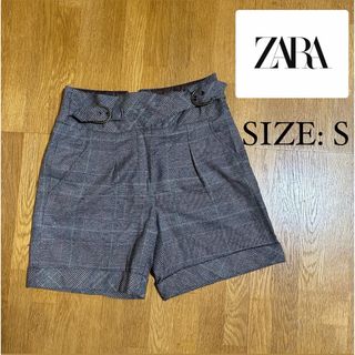 ザラ(ZARA)の※プロフ必読【ZARA】レディース グレンチェック ショートパンツ Sサイズ(ショートパンツ)