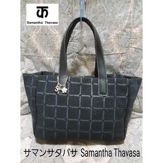 サマンサタバサ Samantha Thavasa 本革コンビ/トートバッグ(トートバッグ)