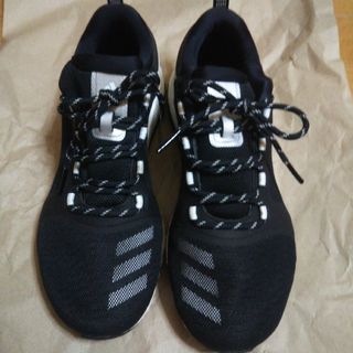 アディダス(adidas)の美品！adidas Pure Boost ピュアブースト 24cm 黒アディダス(スニーカー)