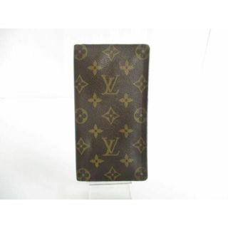  訳あり ルイヴィトン LOUIS VUITTON モノグラム ポルトカルトクレディ M60825 二つ折り 長財布 円 札入れ CT0916 ブラウン メンズ(その他)