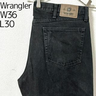 Wrangler ラングラー 965 W36 ブラックデニム 黒 8705