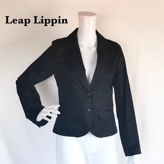 リープリッピン(Leap Lippin)の【Leap Lippin】ポケット付き　テーラードジャケット　綿100%(テーラードジャケット)