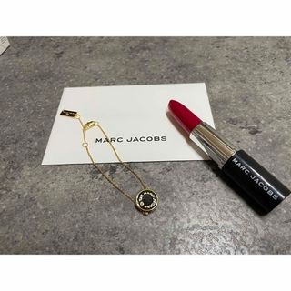 マークバイマークジェイコブス(MARC BY MARC JACOBS)の【完売品】マークジェイコブズ　ブレスレット、マークジェイコブズリップ型ペン(ブレスレット/バングル)