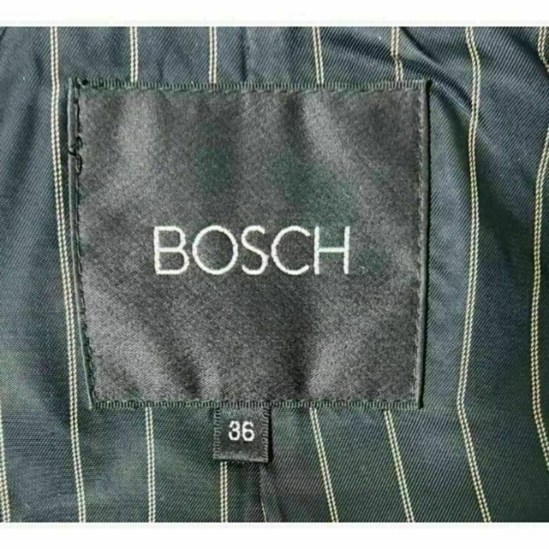 BOSCH(ボッシュ)のBOSCH ボッシュ フード付き ダッフルコート グレー 36 レディースのジャケット/アウター(ダッフルコート)の商品写真