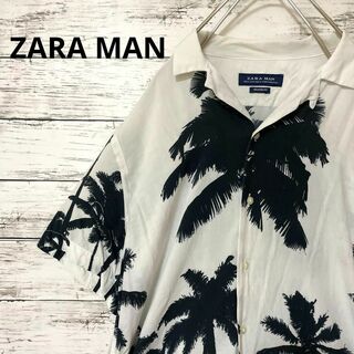 ザラ(ZARA)のZARA MAN アロハシャツ レーヨンシャツ オープンカラーシャツ 半袖シャツ(シャツ)