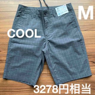 新品　メンズ　スーパーストレッチ　ショートパンツ　Mサイズ　COOL  接触冷感(ショートパンツ)