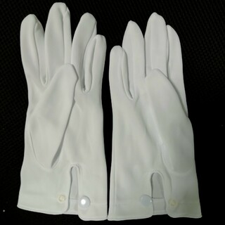 試着品　ナイロン100%製　白手袋　結婚式　新郎手袋　新郎グローブ　礼装用白手(手袋)