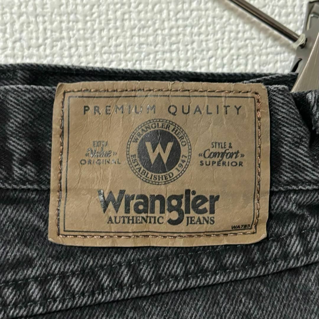 Wrangler(ラングラー)のWrangler ラングラー 976 W40 ブラックデニム 黒 8709 メンズのパンツ(デニム/ジーンズ)の商品写真