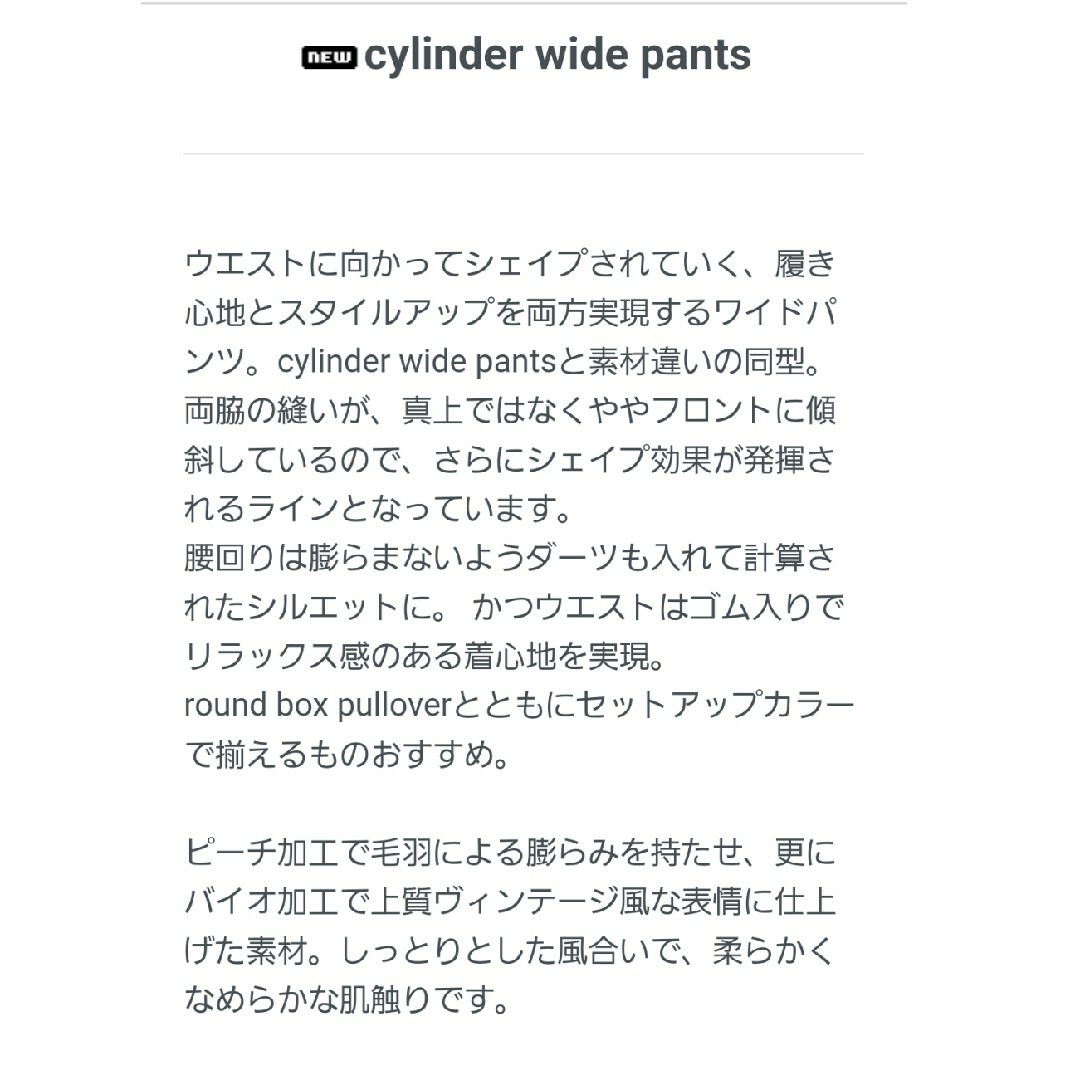 THE ROW(ザロウ)のCHIEKO+ cylinder wide pants グレー　ザロウ　ローヘン レディースのパンツ(カジュアルパンツ)の商品写真