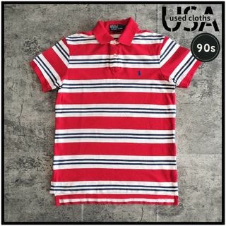 ポロラルフローレン(POLO RALPH LAUREN)の【C154】USA古着 ポロラルフローレン 90-00s 半袖ポロシャツ(ポロシャツ)