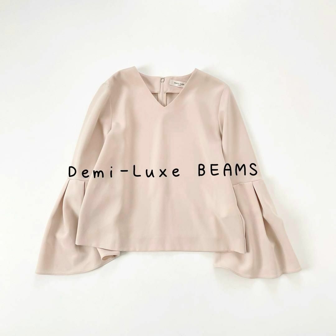 Demi-Luxe BEAMS(デミルクスビームス)のデミルクスビームス　トリアセタックスリーブプルオーバー レディースのトップス(シャツ/ブラウス(長袖/七分))の商品写真