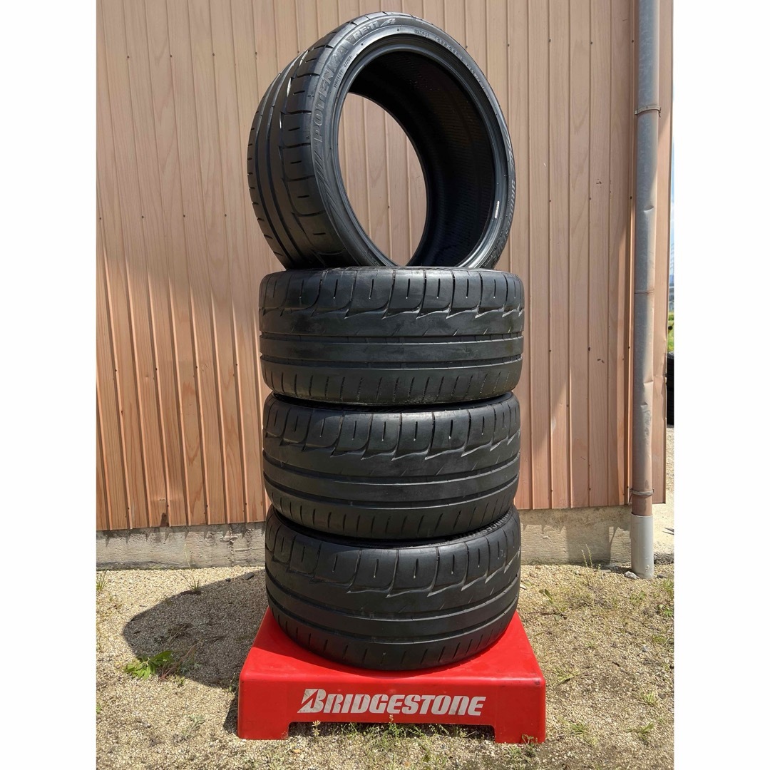 BRIDGESTONE(ブリヂストン)の国産　265/35R18 4本　ポテンザ　スカイラインGTR BNR34 S15 自動車/バイクの自動車(タイヤ)の商品写真