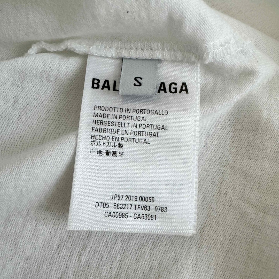 BALENCIAGA バレンシアガ リップスティックロゴ入り Tシャツ BALENCIAGA バレンシアガ リップスティックロゴ入り Tシャツ