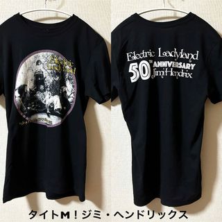 タイトM！ジミヘン 古着半袖Tシャツ 黒 ジミ・ヘンドリックス(Tシャツ/カットソー(半袖/袖なし))