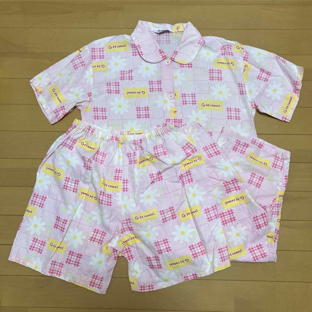 パジャマ　上下3点セット　G･H casuaL  160 キッズ/ベビー/マタニティのキッズ服女の子用(90cm~)(パジャマ)の商品写真