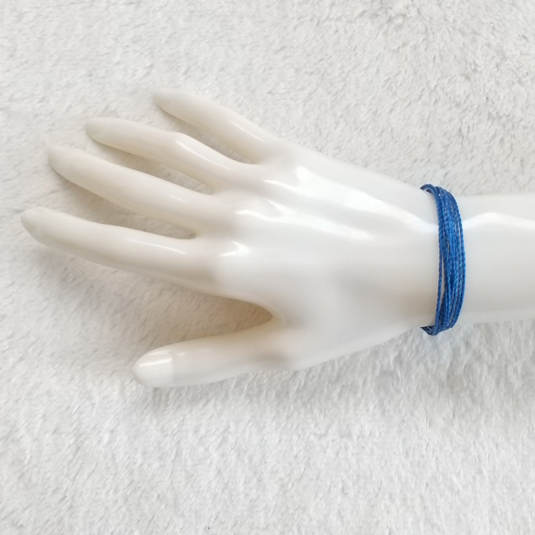 Pura Vida(プラヴィダ)のPura Vida ブレスレット SOLID BLUE 男女兼用 レディースのアクセサリー(ブレスレット/バングル)の商品写真