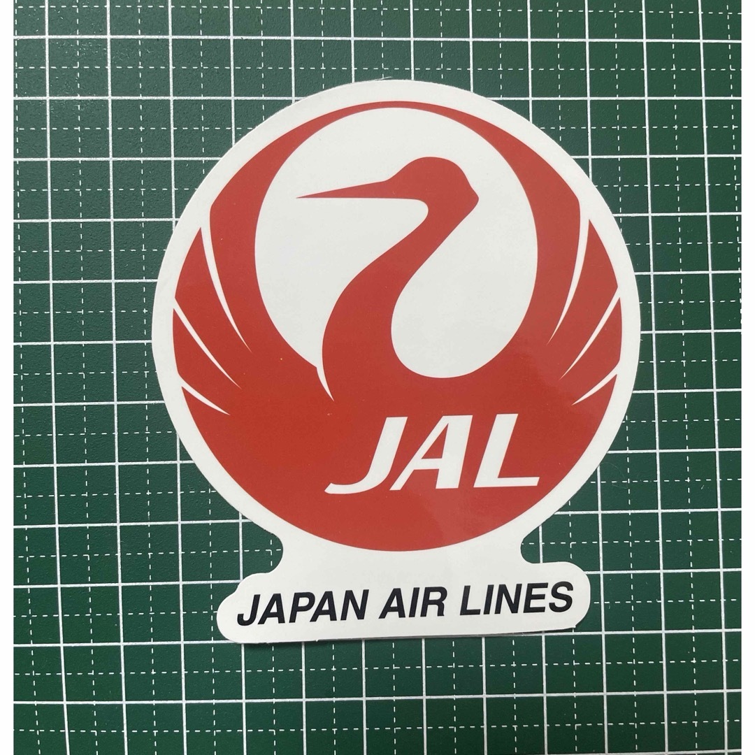 JAL 日本航空　ステッカー　シール　限定　グッズ　ノベルティ　 エンタメ/ホビーのコレクション(ノベルティグッズ)の商品写真