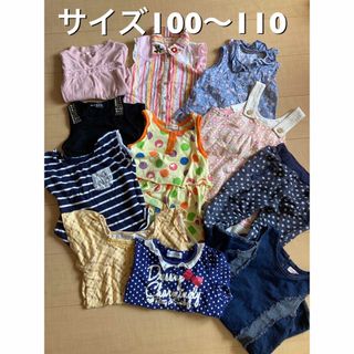 女の子　子供服　まとめ売り　サイズ100から110(Tシャツ/カットソー)