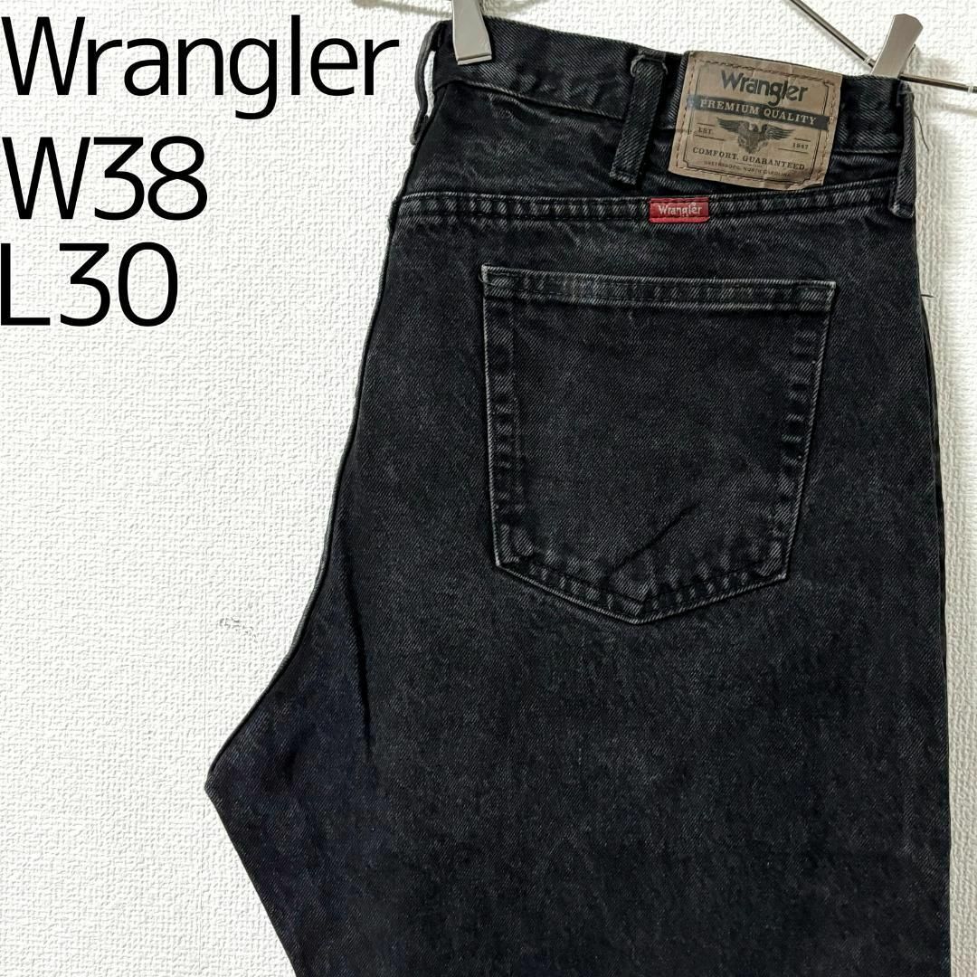Wrangler - Wrangler ラングラー 976 W38 ブラックデニム 黒 Wrangler - Wrangler ラングラー 976 W38 ブラックデニム 黒