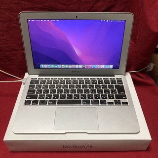 アップル(Apple)の2015 MacBook Air 11インチ i5 4GB 121GB(ノートPC)