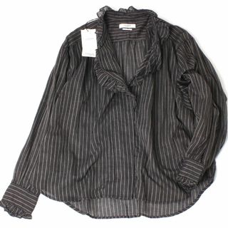 イザベルマラン(Isabel Marant)の新品 ISABEL MARANT ETOILE PAMIAS フリルブラウス38(シャツ/ブラウス(長袖/七分))