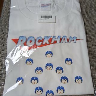 ♡助六の日常×ロックマン♡プリントTシャツ Lサイズ CAPCOM限定(Tシャツ(半袖/袖なし))