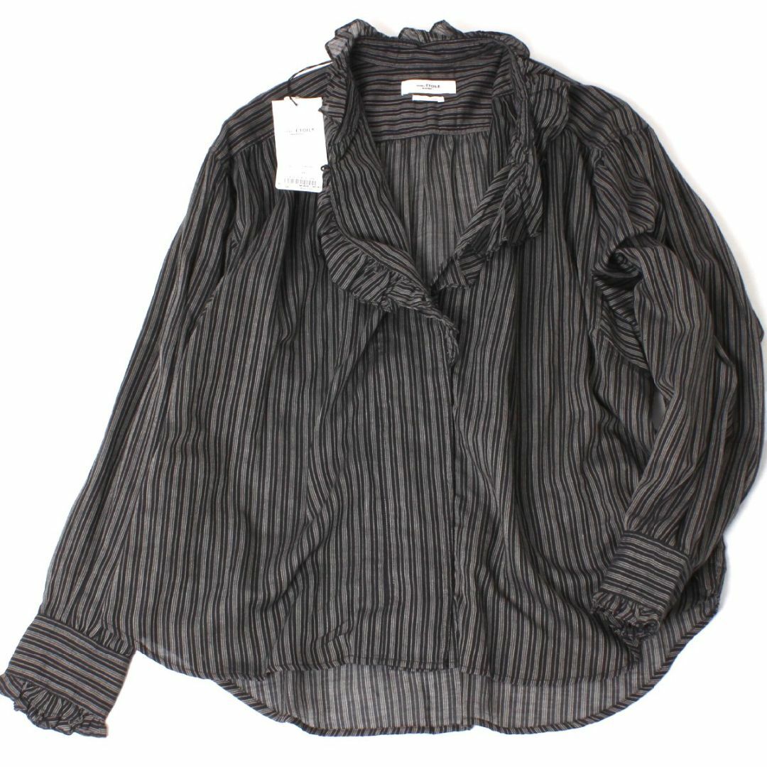 新品 ISABEL MARANT ETOILE PAMIAS フリルブラウス40 新品 ISABEL MARANT ETOILE PAMIAS フリルブラウス40