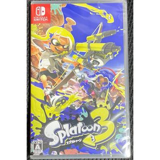 ニンテンドースイッチ(Nintendo Switch)の【新品未開封】ニンテンドースイッチ　スプラトゥーン3(家庭用ゲームソフト)