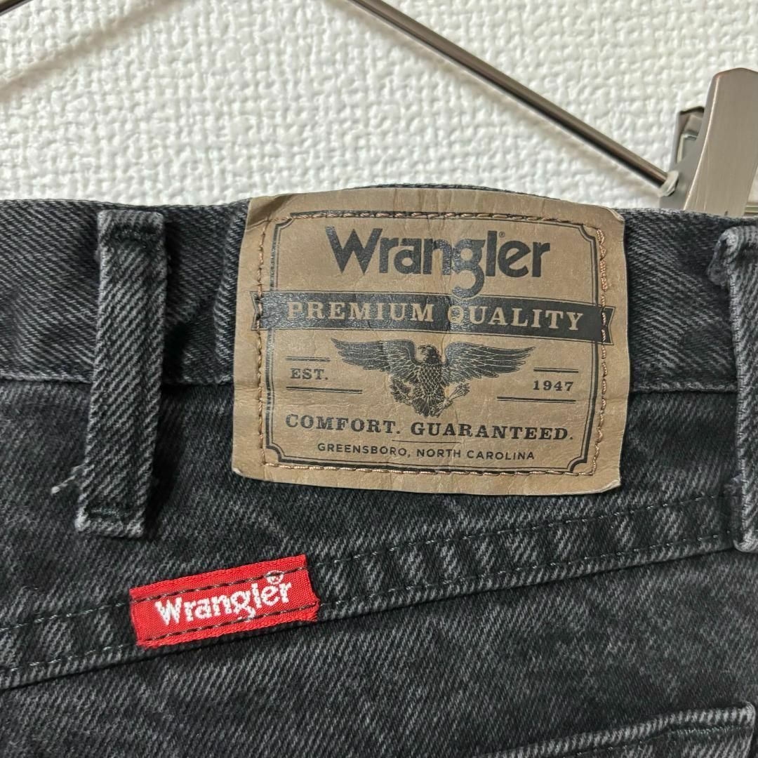 Wrangler(ラングラー)のWrangler ラングラー 976 W36 ブラックデニム 黒 8717 メンズのパンツ(デニム/ジーンズ)の商品写真