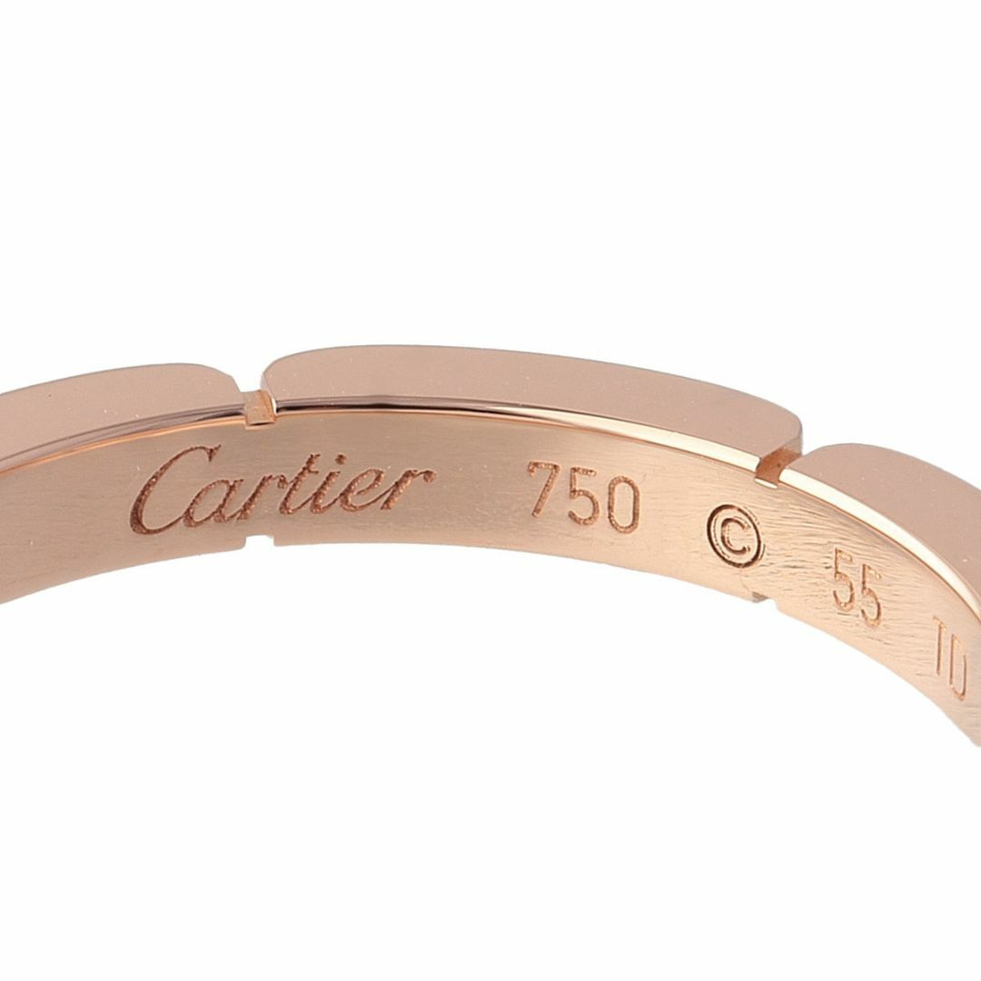 Cartier(カルティエ)のカルティエ ダイヤ リング マイヨン パンテール #55 4PD 750PG 新品仕上げ済 Cartier【16954】 レディースのアクセサリー(リング(指輪))の商品写真