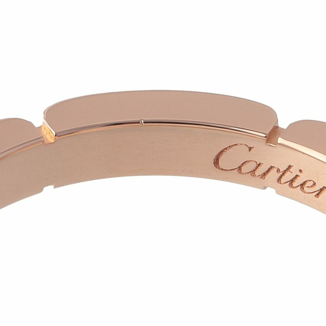 Cartier(カルティエ)のカルティエ ダイヤ リング マイヨン パンテール #55 4PD 750PG 新品仕上げ済 Cartier【16954】 レディースのアクセサリー(リング(指輪))の商品写真