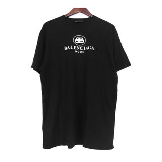 バレンシアガ(Balenciaga)のバレンシアガ BALENCIAGA ■ 19AW 【 BB Logo Tee 570803 TFV76 】 BB ロゴ プリント 半袖 Tシャツ w18658(Tシャツ/カットソー(半袖/袖なし))