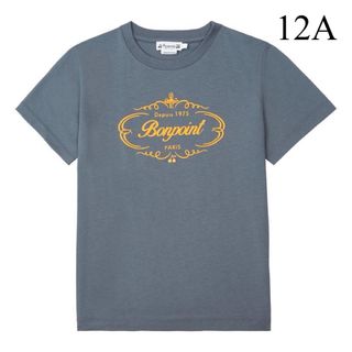 ボンポワン(Bonpoint)の新品 タグ付き Bonpoint ボンポワン ロゴ Tシャツ 12A(Tシャツ/カットソー)