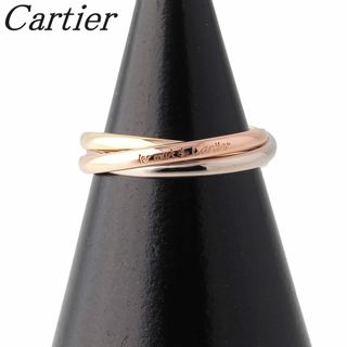  カルティエトリニティ リング XS #53 750 スリーカラー 新品仕上げ済 Cartier【16928】