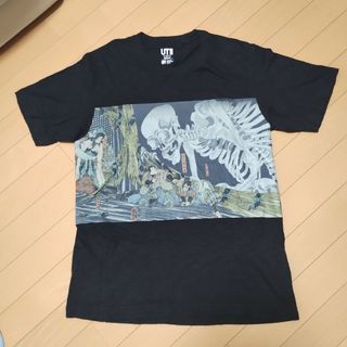 ユニクロ(UNIQLO)のユニクロ 浮世絵tシャツ 餓者髑髏(がしゃどくろ)(Tシャツ/カットソー(半袖/袖なし))