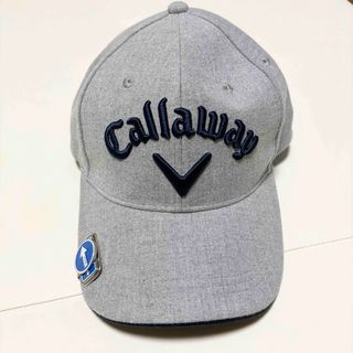 キャロウェイ(Callaway)のCallaway ゴルフキャップ　グレー　美品(キャップ)