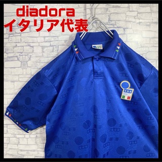 DIADORA - ディアドラ　94年W杯　イタリア代表着用モデル　ユニフォーム　オーセンティック