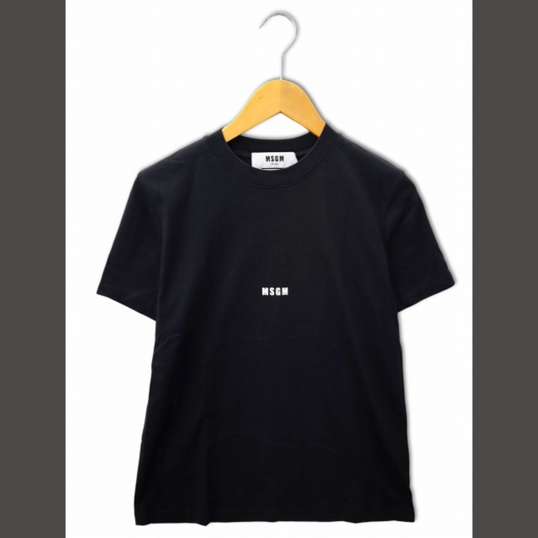 MSGM(エムエスジイエム)のMSGM クルーネック ロゴ プリント 半袖 Tシャツ カットソー S メンズのトップス(Tシャツ/カットソー(半袖/袖なし))の商品写真