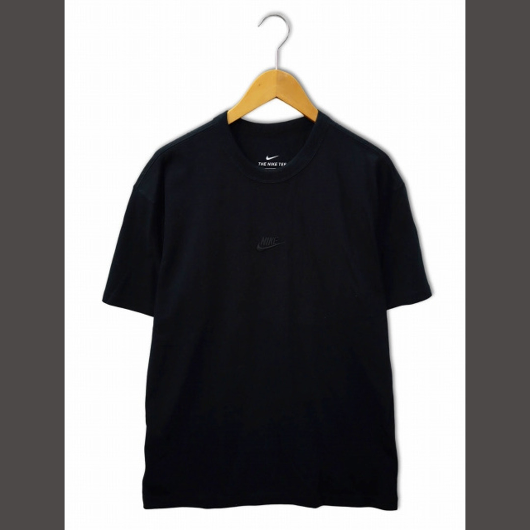 NIKE(ナイキ)のNIKE クルーネック ロゴ刺繍 半袖 Tシャツ カットソー M メンズのトップス(Tシャツ/カットソー(半袖/袖なし))の商品写真