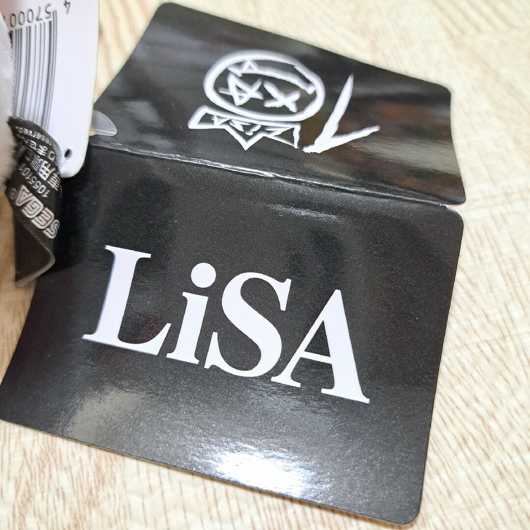 LiSA モアプラスぬいぐるみ モイポン リサ マスコット エンタメ/ホビーのタレントグッズ(ミュージシャン)の商品写真